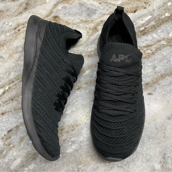 APL Athletic Propulsion Labs Women's TechLoom Wave Black / Black Size 11 - Picture 1 of 12